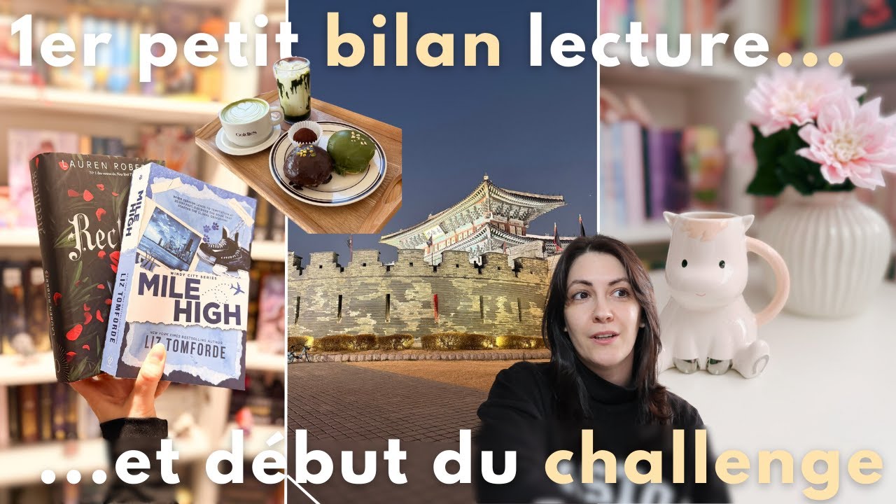 Première semaine du Mood Reader Book Challenge et petit Bilan lecture ! ☕📚