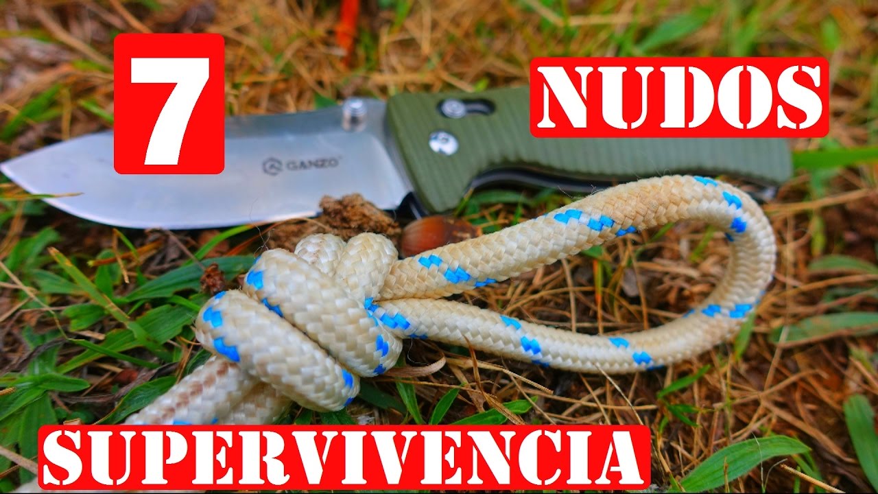 TOP 7 Nudos para Supervivencia o Monta&ntilde;a