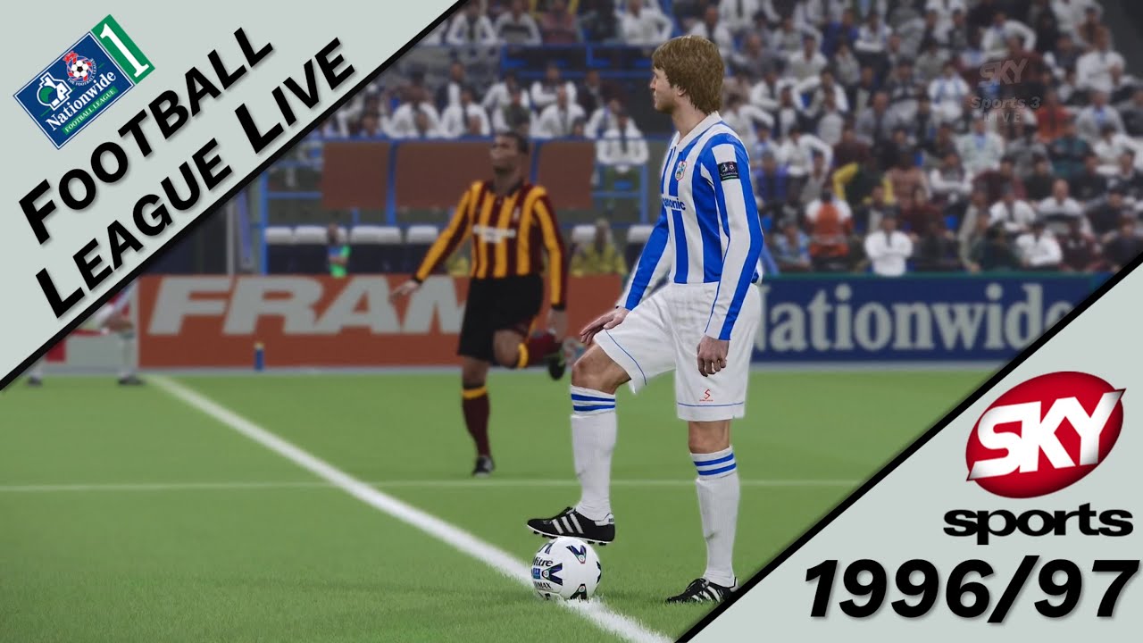 FRIDAY NIGHT FOOTBALL | Huddersfield v Bradford | Division 1 | 1996/97 Season PES 2021