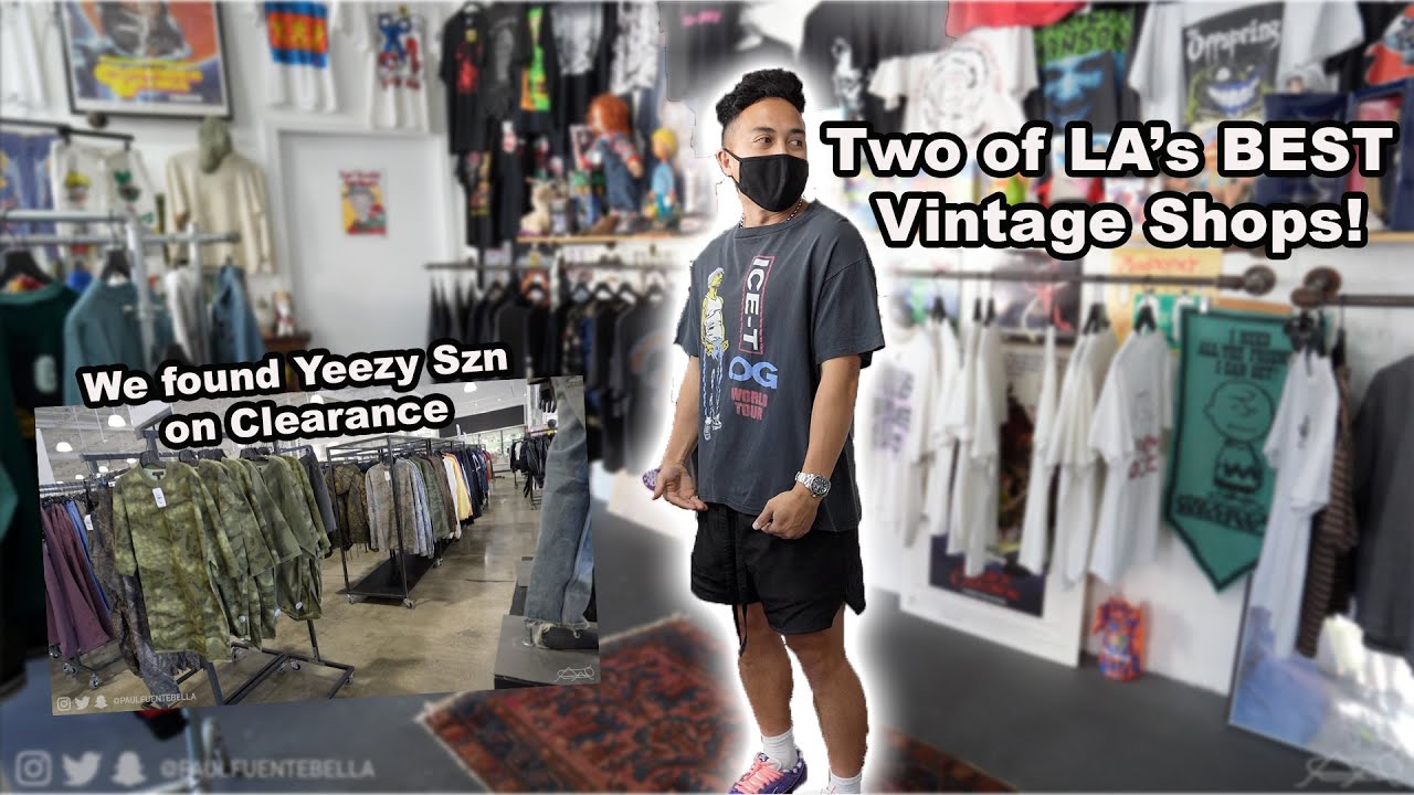 Vintage Shopping in Los Angeles (VLOG and Clothing Haul)
