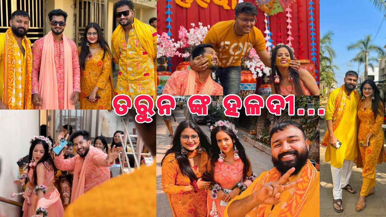 Dev 🌼 Nandita Haldi Ceremony ￼😱 || tarun nka haldi heigala 😍