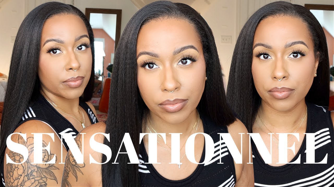 *НОВИНКА* | Парик Sensationnel Kinky Edges 13x6 HD на сетке — кудрявые прямые 24 дюйма | ДЕНЬ 1 +...