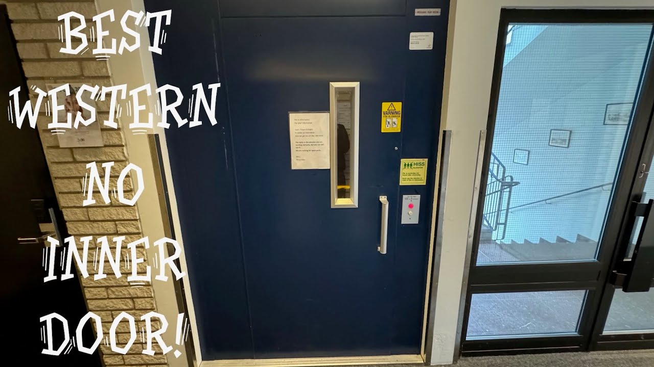 Epic KONE Hydraulic elevator at the Best Western Söderhamn Sweden