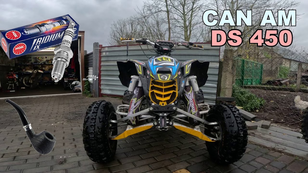 Can am 450 | Nowe fajki i świece | Quadzisz znowu ora pole