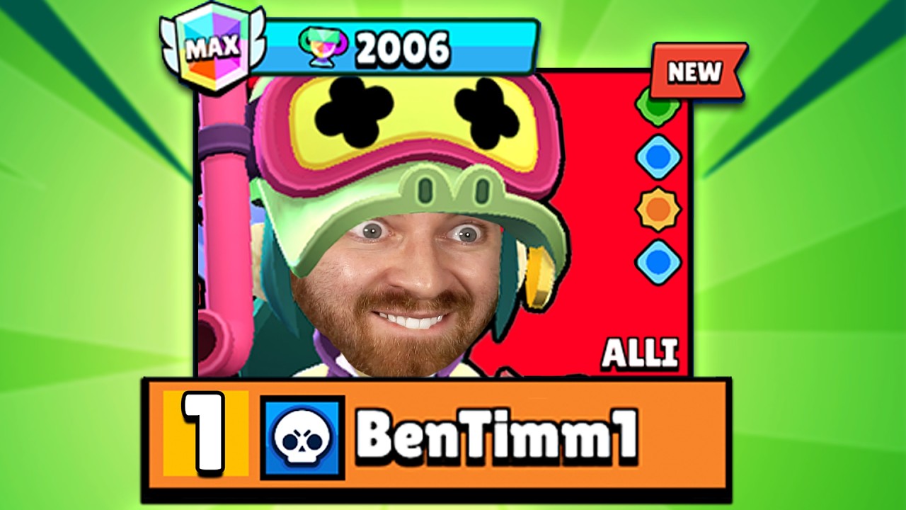 I pushed ALLI from 0 Trophies to 2000 Trophies in ONE DAY! (shes so broken 💀)