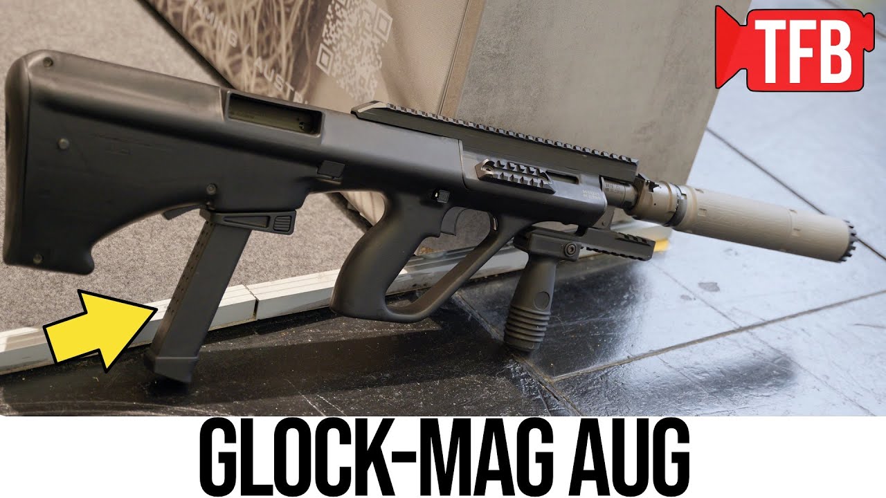 НОВЫЙ комплект для переоборудования магазина Steyr AUG Glock: доступная модернизация 9-мм AUG | E...