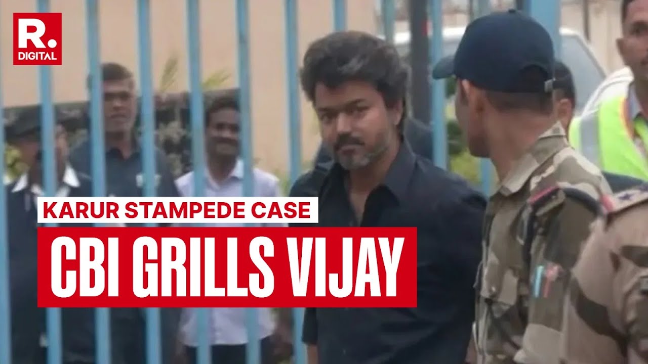 Karur Stampede Case: CBI Questions TVK's Vijay On 7-Hour Delay & Crowd Control Lapses