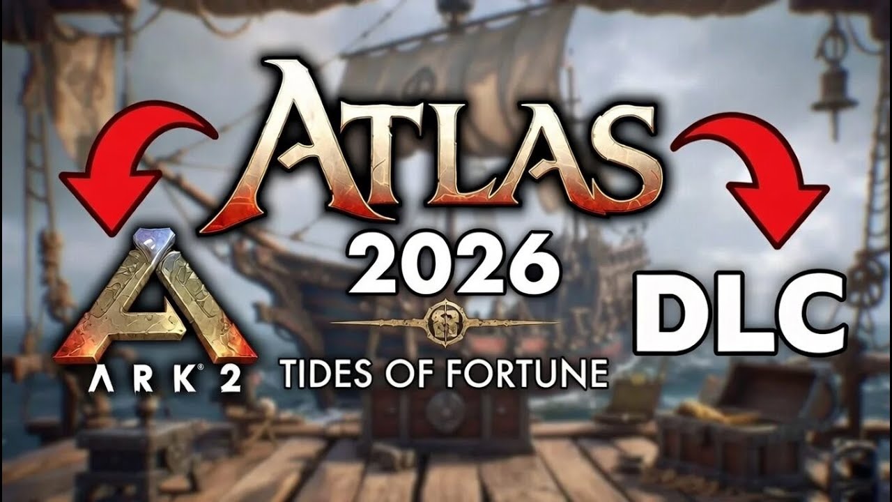 ATLAS в 2026 году, неофициальные серверы и мысли о DLC для Ark Ascended... Приливы удачи!!