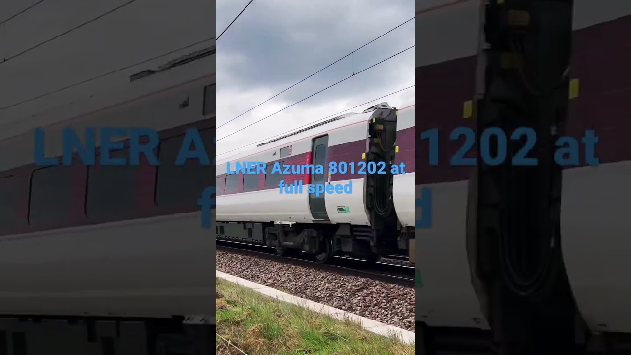 LNER 801202 at 125mph