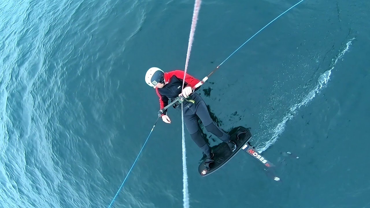 Kitefoil tacks, jibes and jumps
