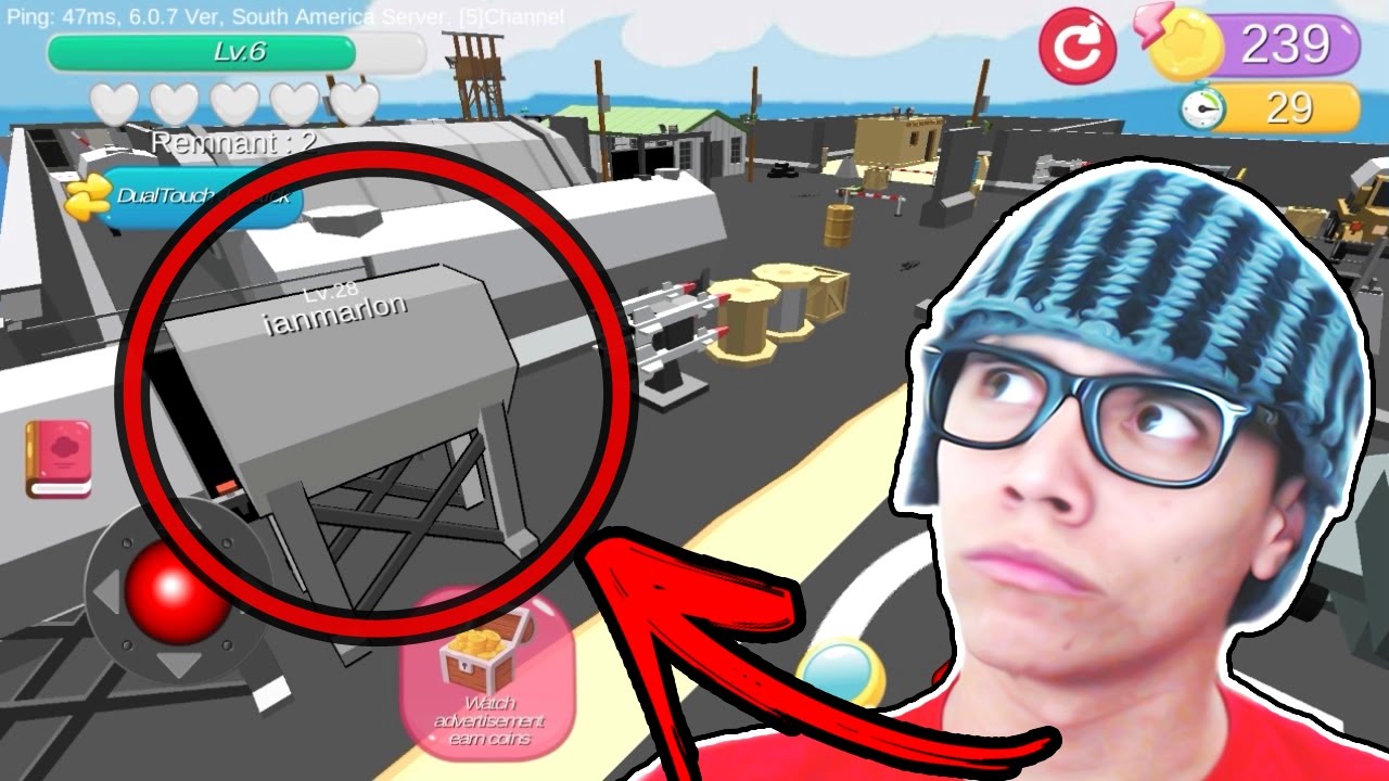 EU QUASE ACHEI ELE - Hide.io