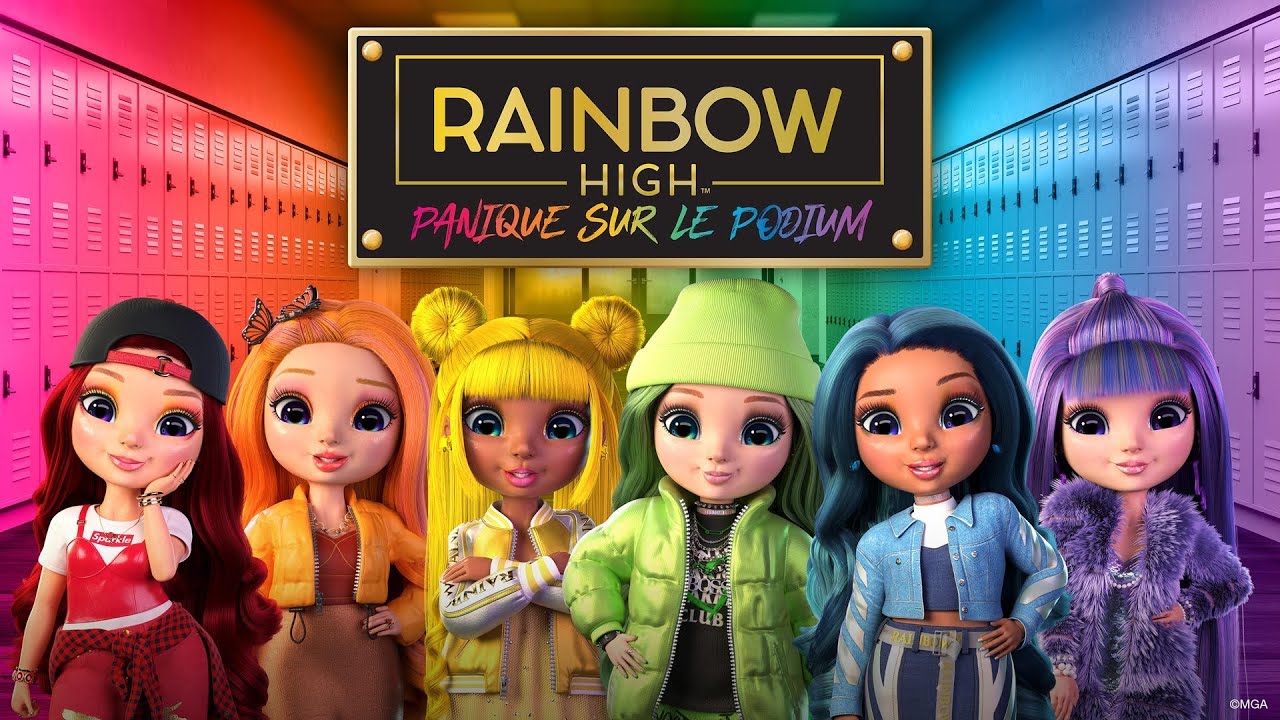 Trophée Les bases du drame Rainbow High Panique Sur Le Podium