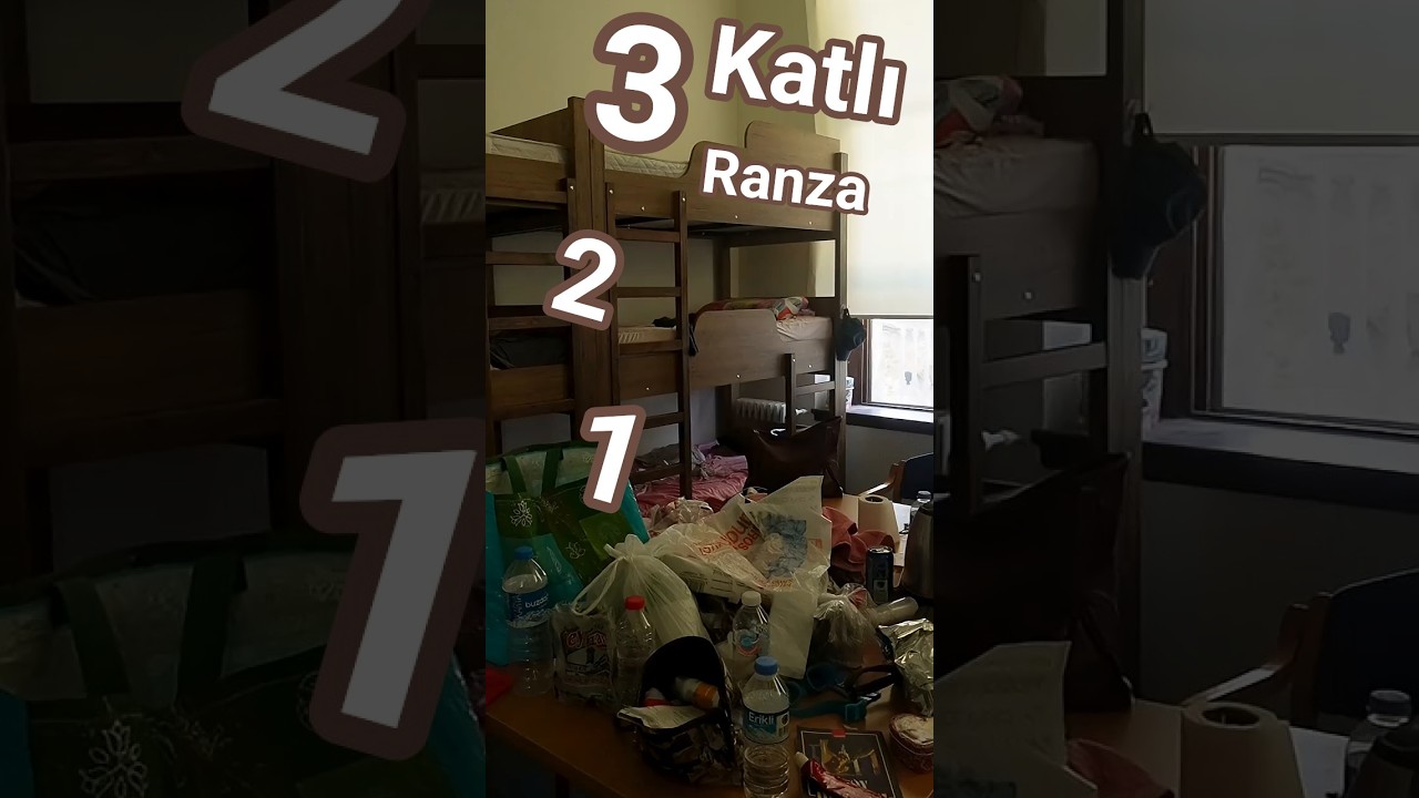 Boğazi&ccedil;i yurdu &uuml;&ccedil;l&uuml; ranza 15 kişilik oda  #&uuml;niversite #&uuml;ni #yurt