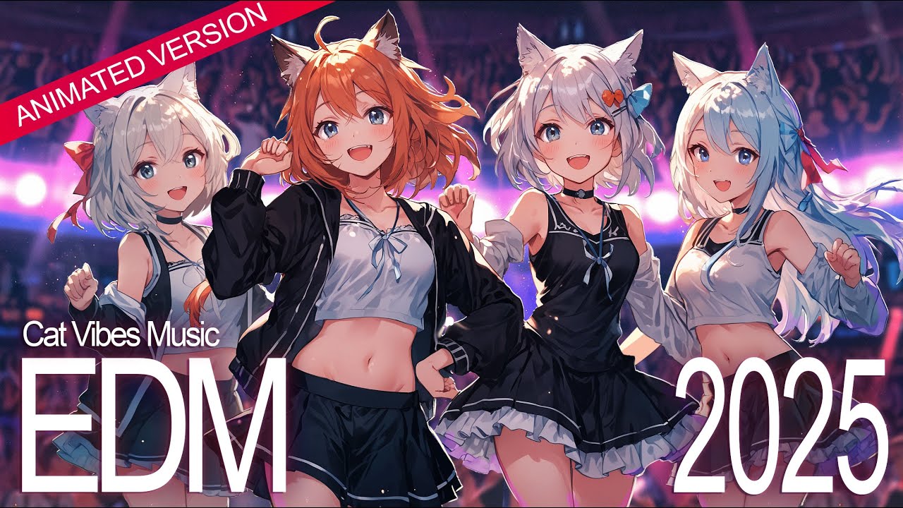 High-Energy EDM Night: Dance With Us (Animated ver.) 2025