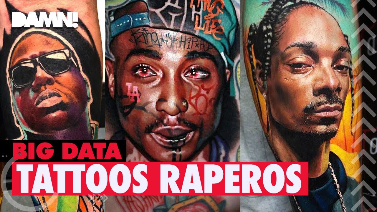 Los mejores tatuajes de Raperos! 🔥