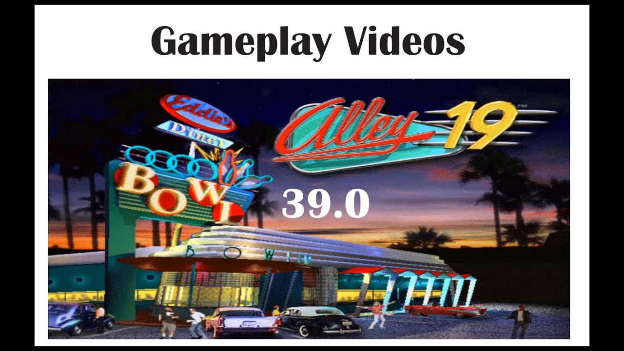 Alley 19 Bowling Gameplay Video - 2025 The new year of bowling. ⛳️ 39.0
