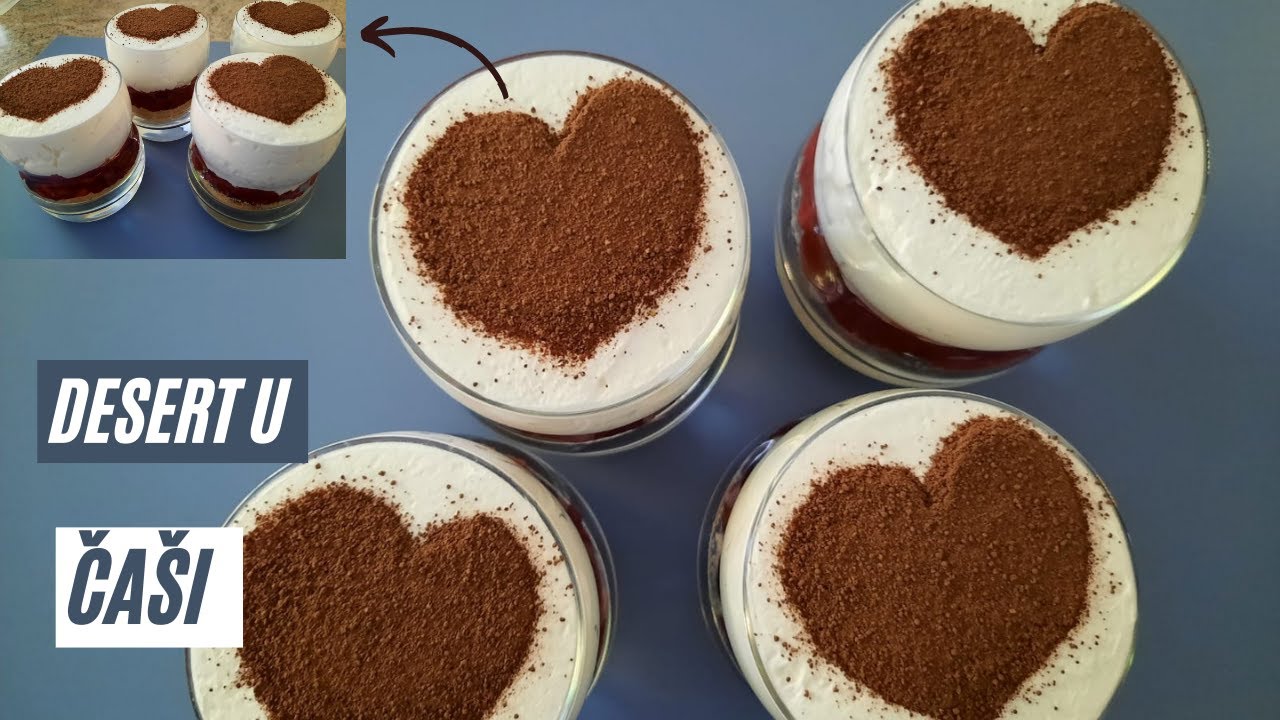 DESERT U ČAŠI 🍨 - kad ga probate obožavat ćete ga! Ludilo!! _TONKINA KUHINJA_