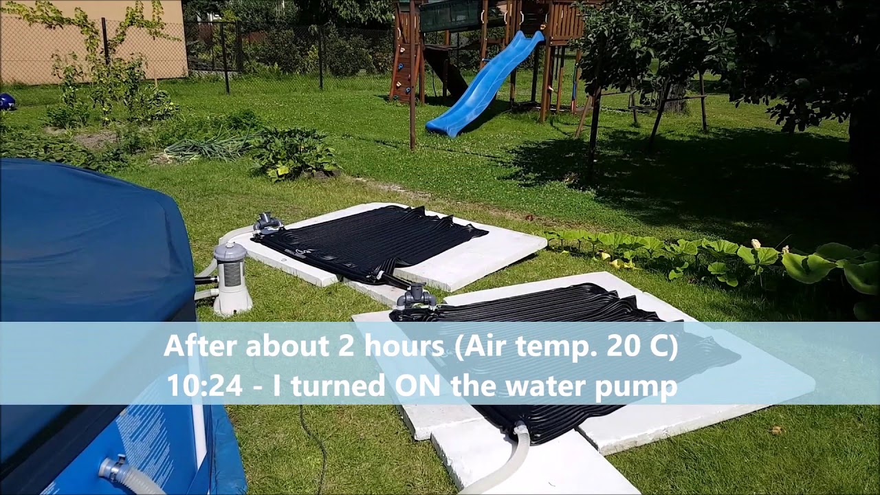 Intex solar heater mat - to buy or not to buy? mata solarna do podgrzewania basenu-czy warto kupić?
