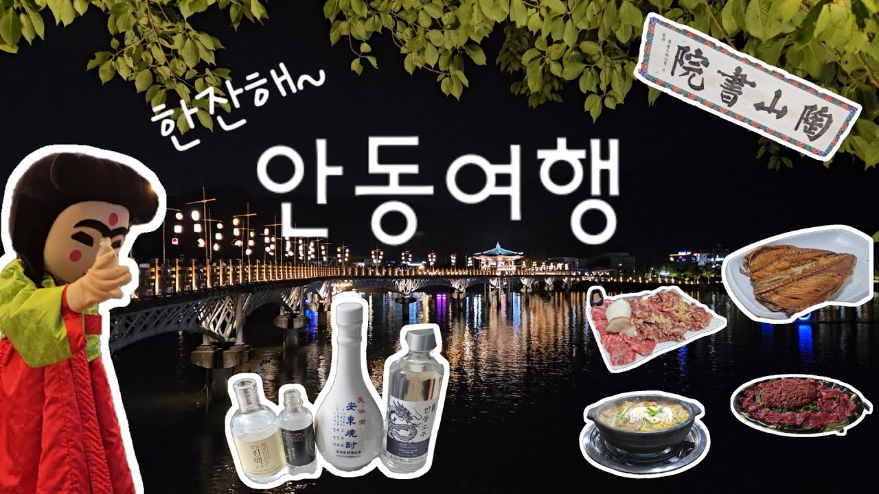 안동소주에 빠진 커플의 안동여행 브이로그