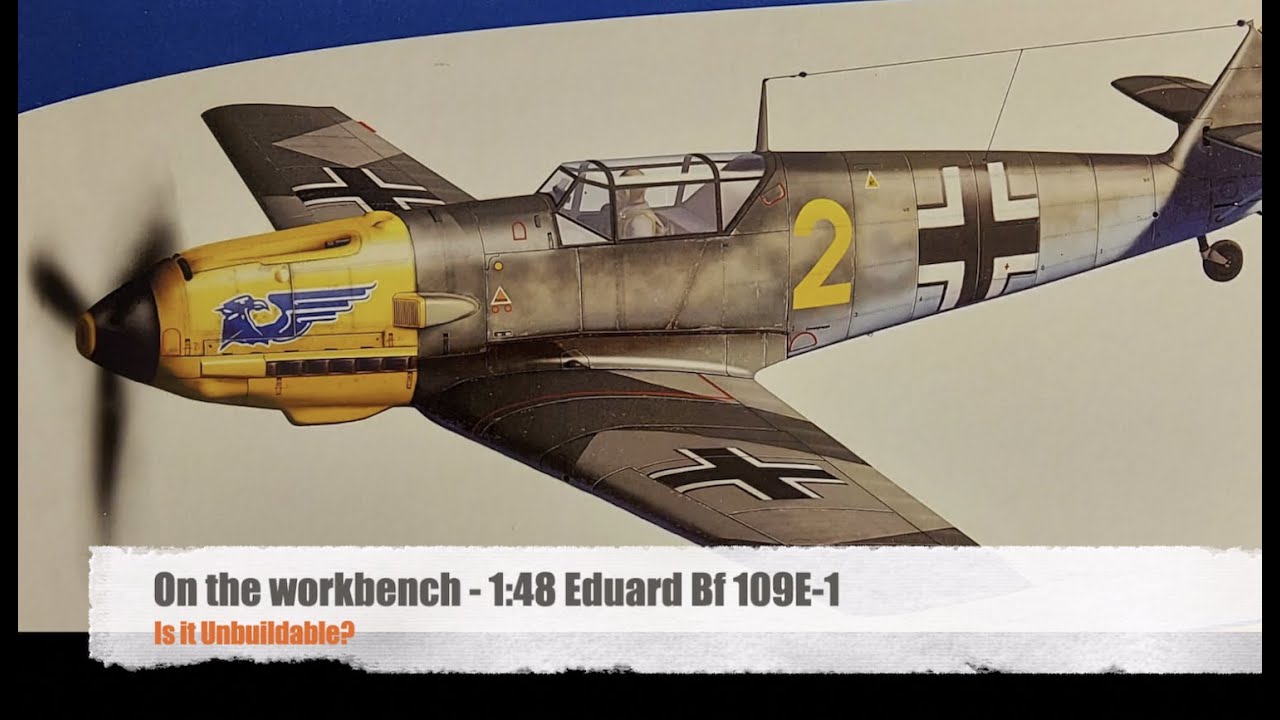Обзор Eduard 1:48 Bf 109E — можно ли его собрать?