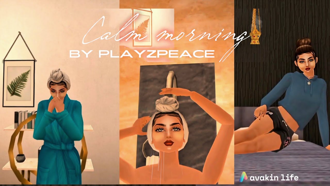 Asthetic & Calm Morning in Avakin Life ☁️ | Daily Routine