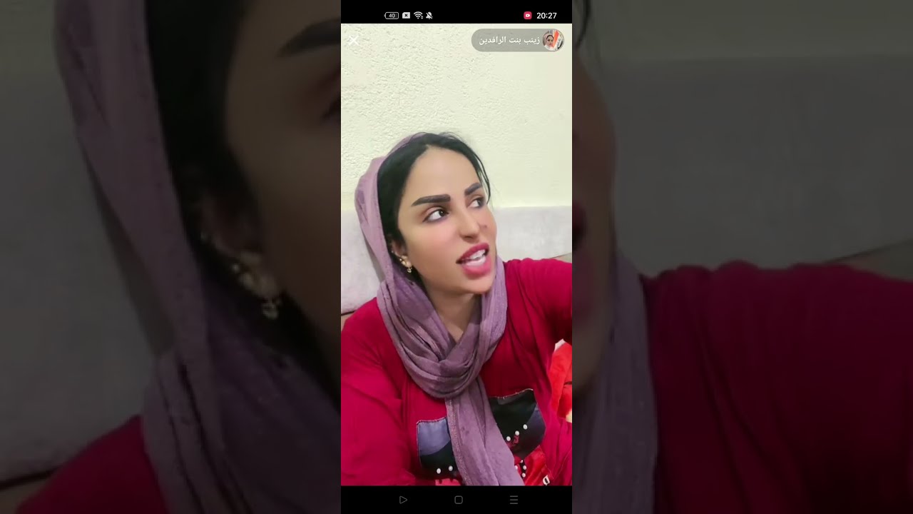 بث زينب تتعارك وية اثير لان كاتل بشيشين راح يطلع من البيت صارت من الروس