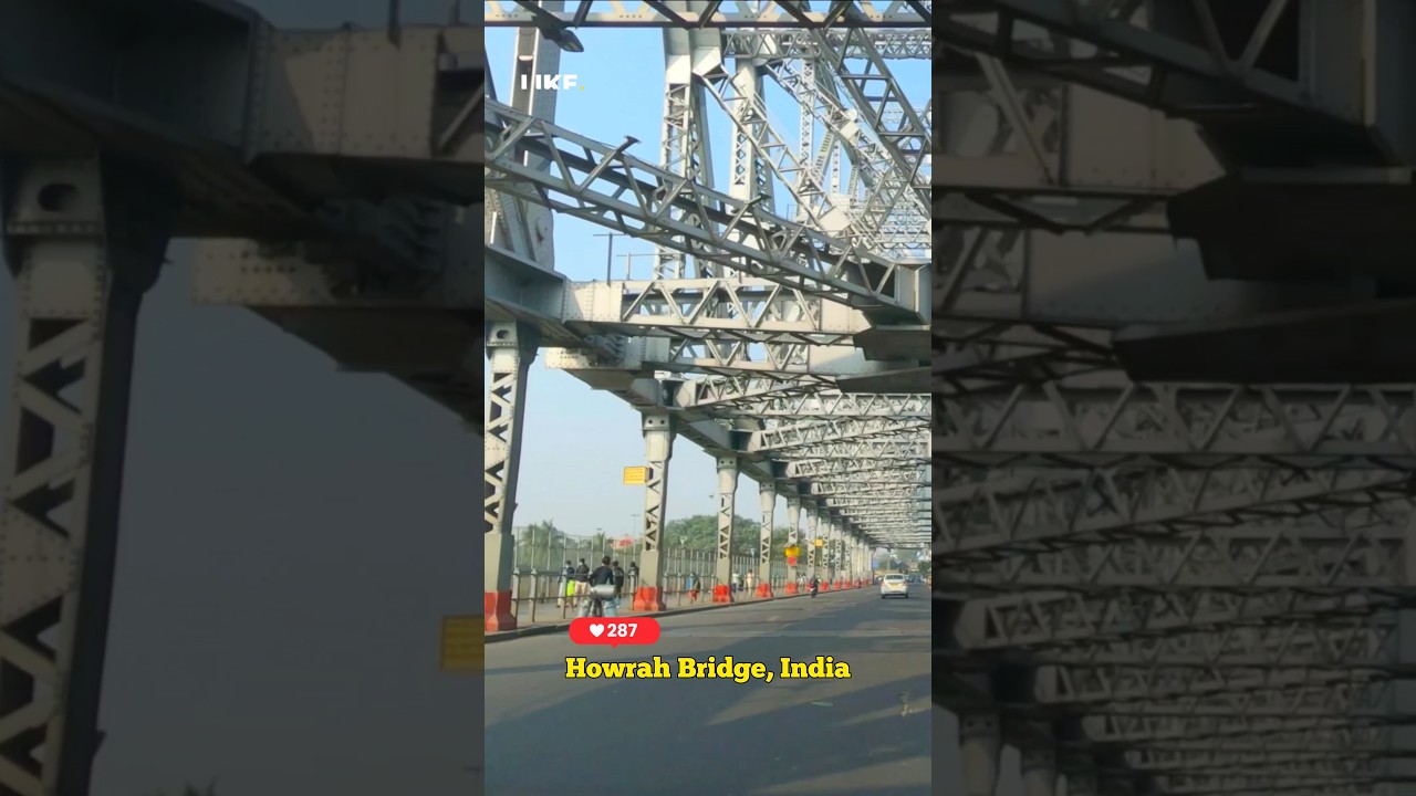 howrah bridge, india #shorts
