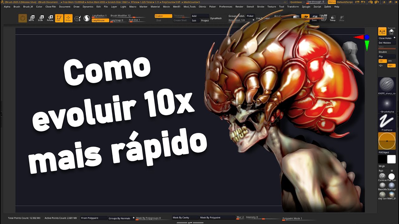 Como evoluir 10x mais rápido na modelagem 3D