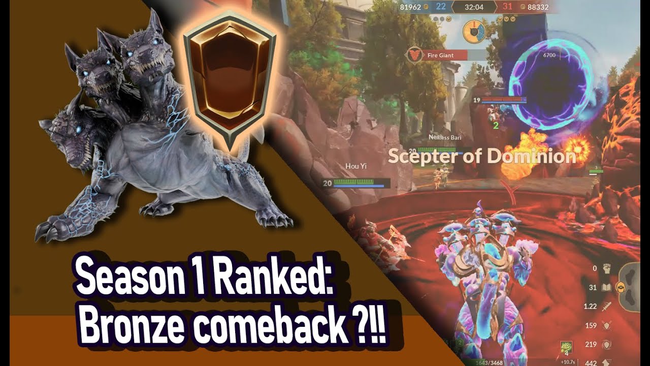 Season 1 Ranked: Bronze comeback??