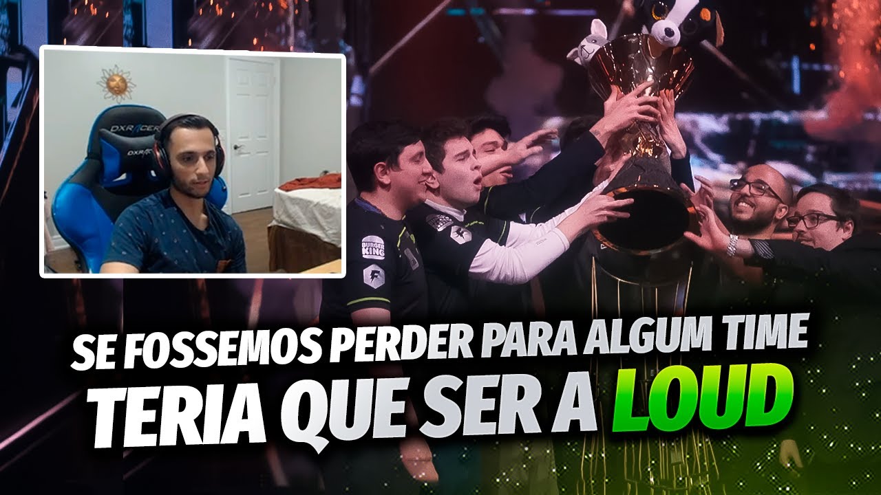 FNS REAGINDO À GRANDE FINAL ENTRE LOUD E OPTIC (LEGENDADO)
