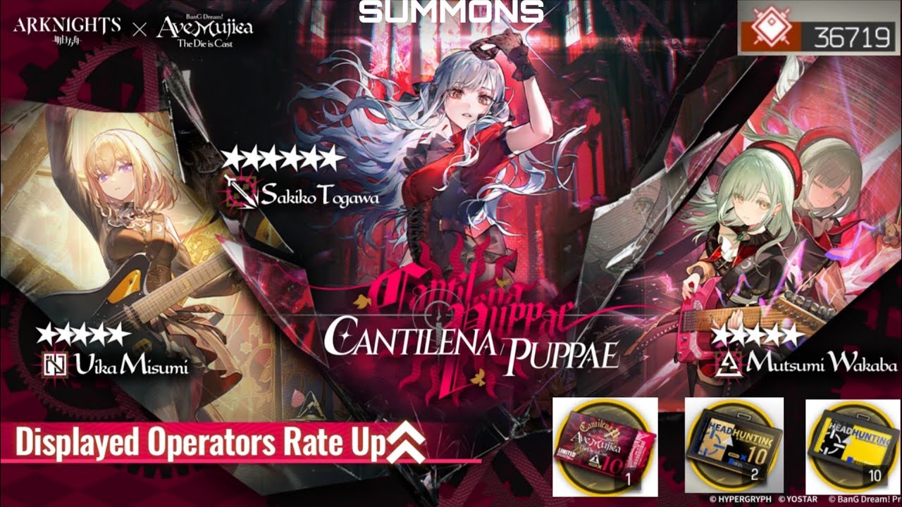 Will I get Sakiko Togawa in Arknights this time?
