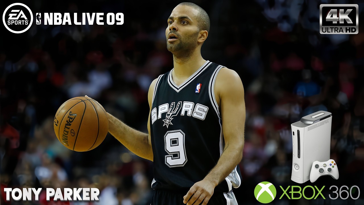 NBA LIVE 09: Cavaliers vs Hornets XBOX 360 Gameplay 4K