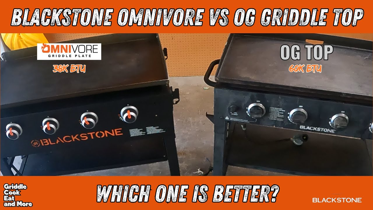 BLACKSTONE OMNIVORE VS ORIGINAL GRIDDLE TOP || 38 тыс. БТЕ против 60 тыс. БТЕ || @BLACKSTONEPRODUCTS