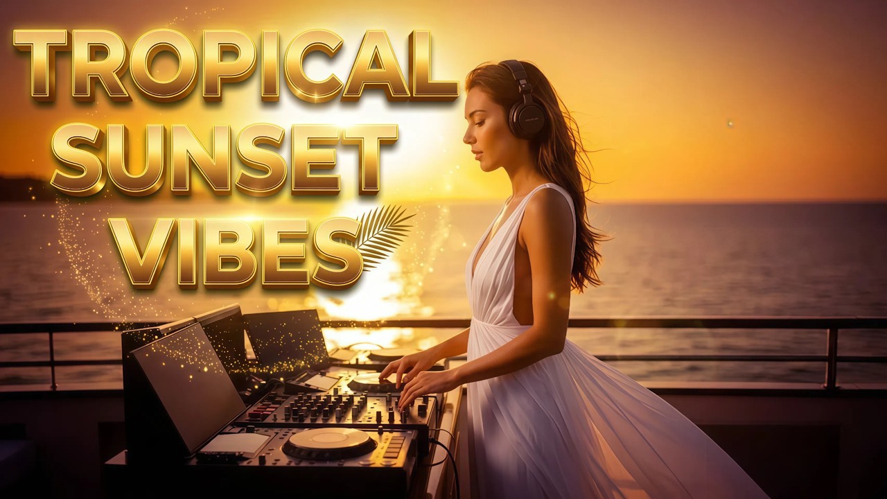 Tropical Deep House for  Relaxation | Chill Vocal House • Luxury Ocean Sunset Vibes 🎧Mix #14