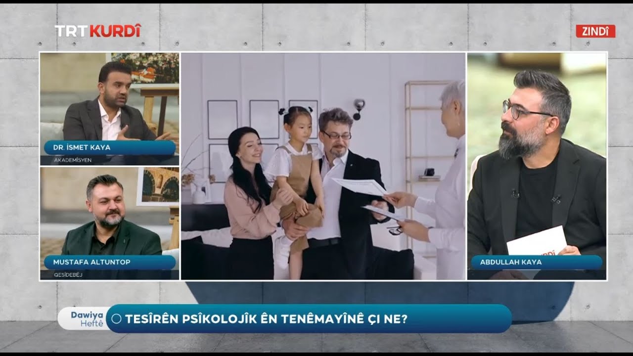20122025 AKADEMÎSYEN İSMET KAYA Û QESÎDEBÊJ MUSTAFA ALTUNTOP BÛN MÊVANÊ DAWIYA HEFTÊ