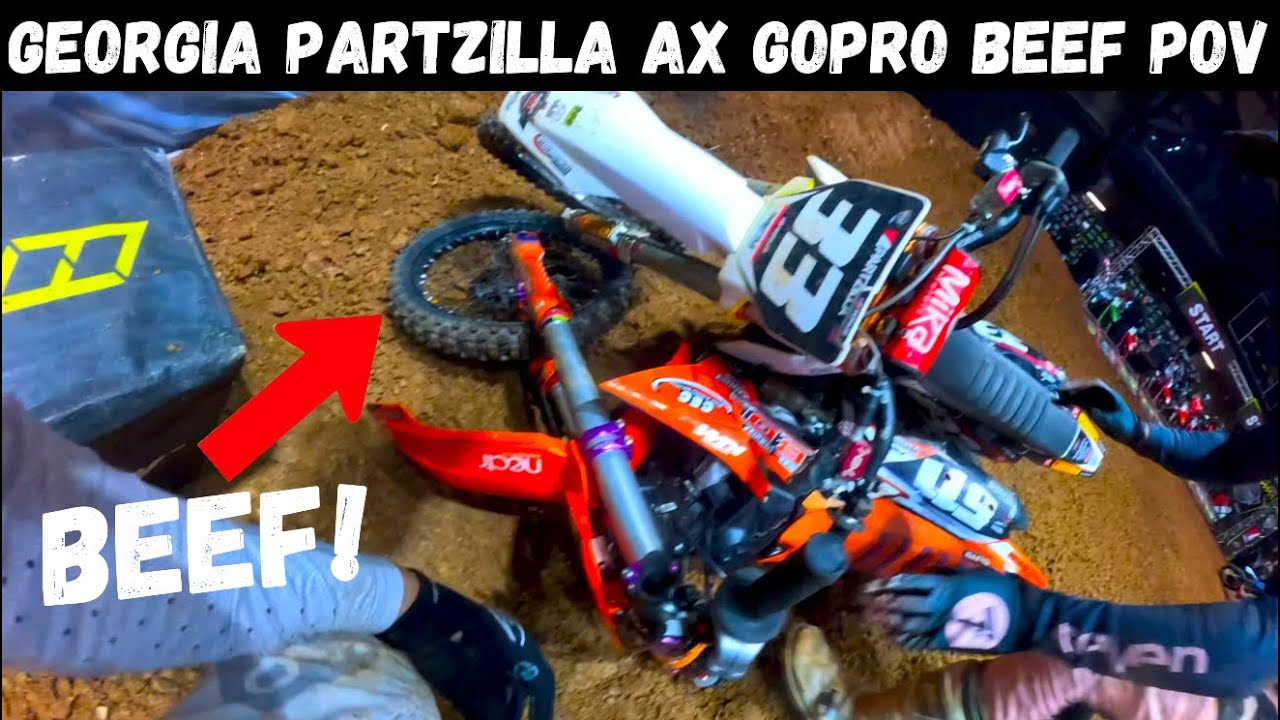 This Take Out Did NOT Go To Plan!! Making Pro Arenacross Main Events Gets HEATED with Jace Kessler
