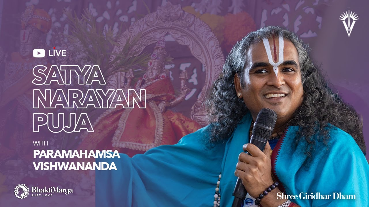 Satya Narayan Puja LIVE from Vrindavan with Paramahamsa Vishwananda