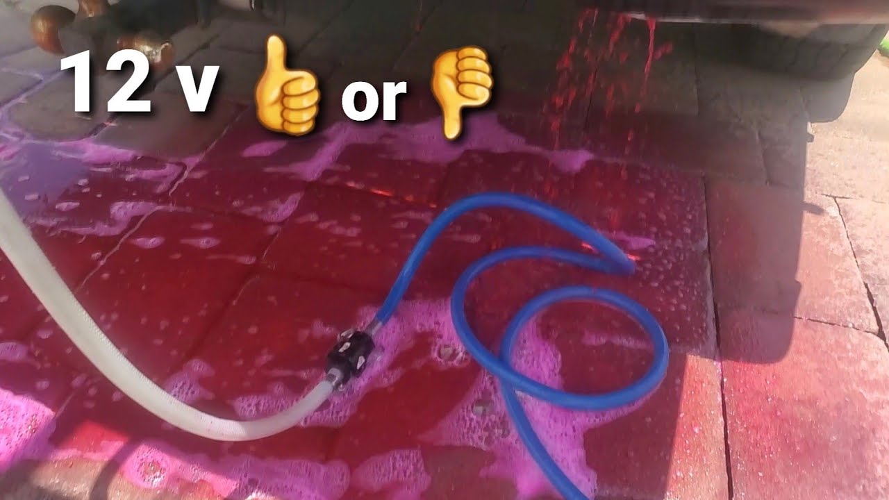 12v House wash . Can it work?