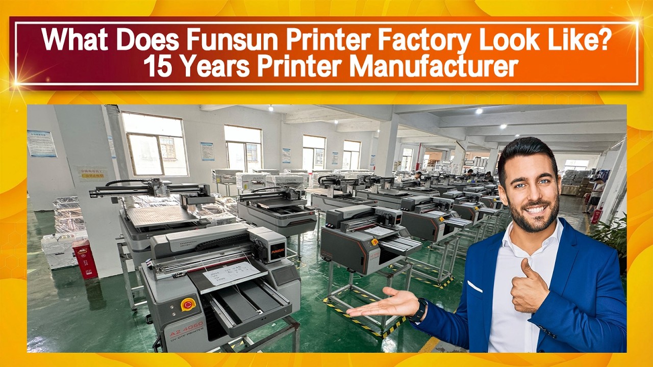 What Does Funsun Printer Factory Look Like? 15 Years Printer Manufacturer