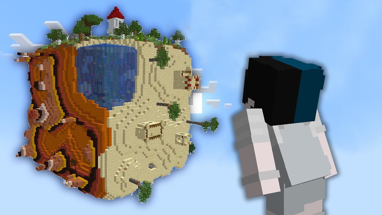 Minecraft ama KÜP ADALAR VAR