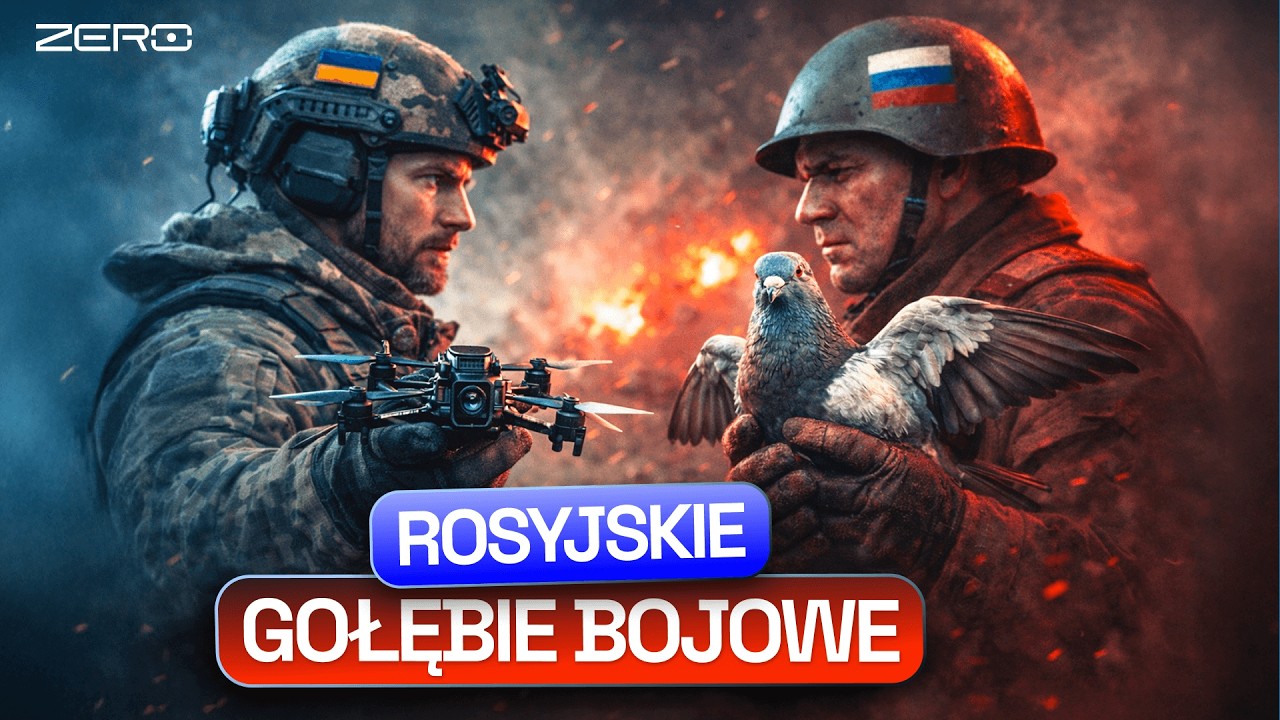 ROSJANIE BĘDĄ WALCZYĆ GOŁĘBIAMI. PARALIŻ STARLINKA, BLOKADA TELEGRAMA