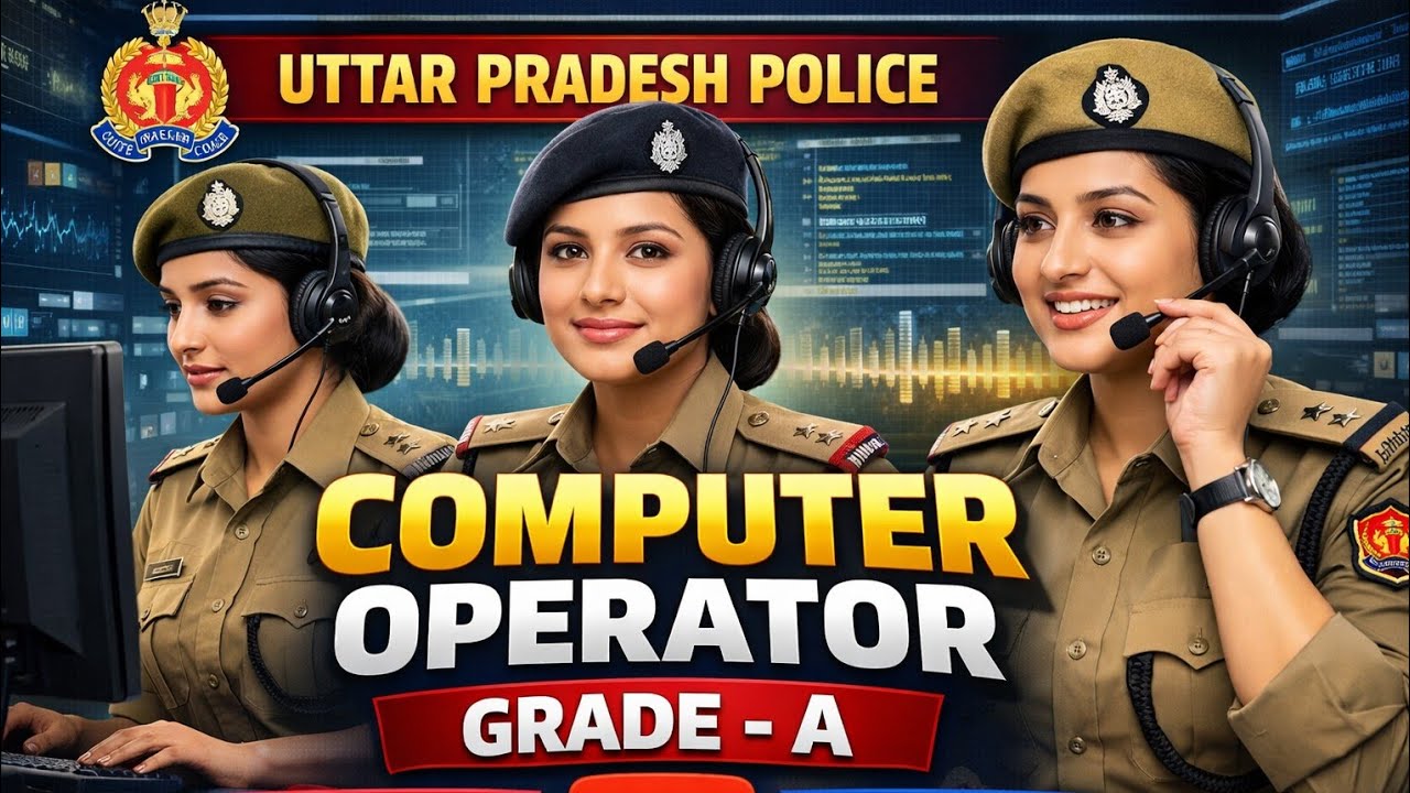 UP Police Computer Operator Grade-A -Introduction class