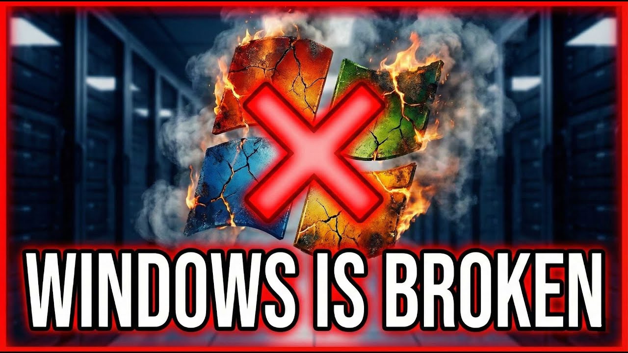 Windows is a CRUEL JOKE (And it’s getting worse)