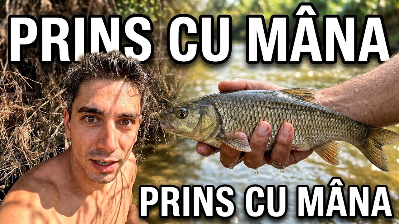 Am prins pești cu mâna goală!  Amintiri din copilarie la țară