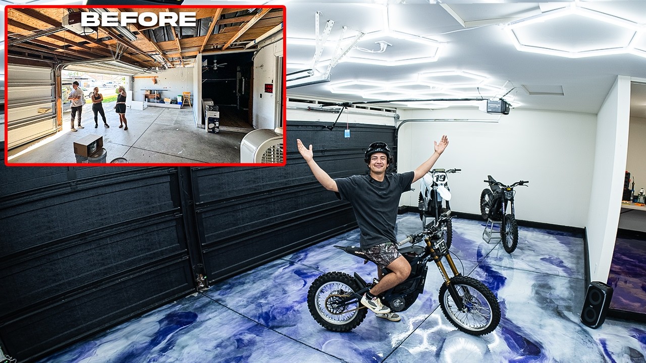 I Built the Most INSANE E-Moto Garage Ever