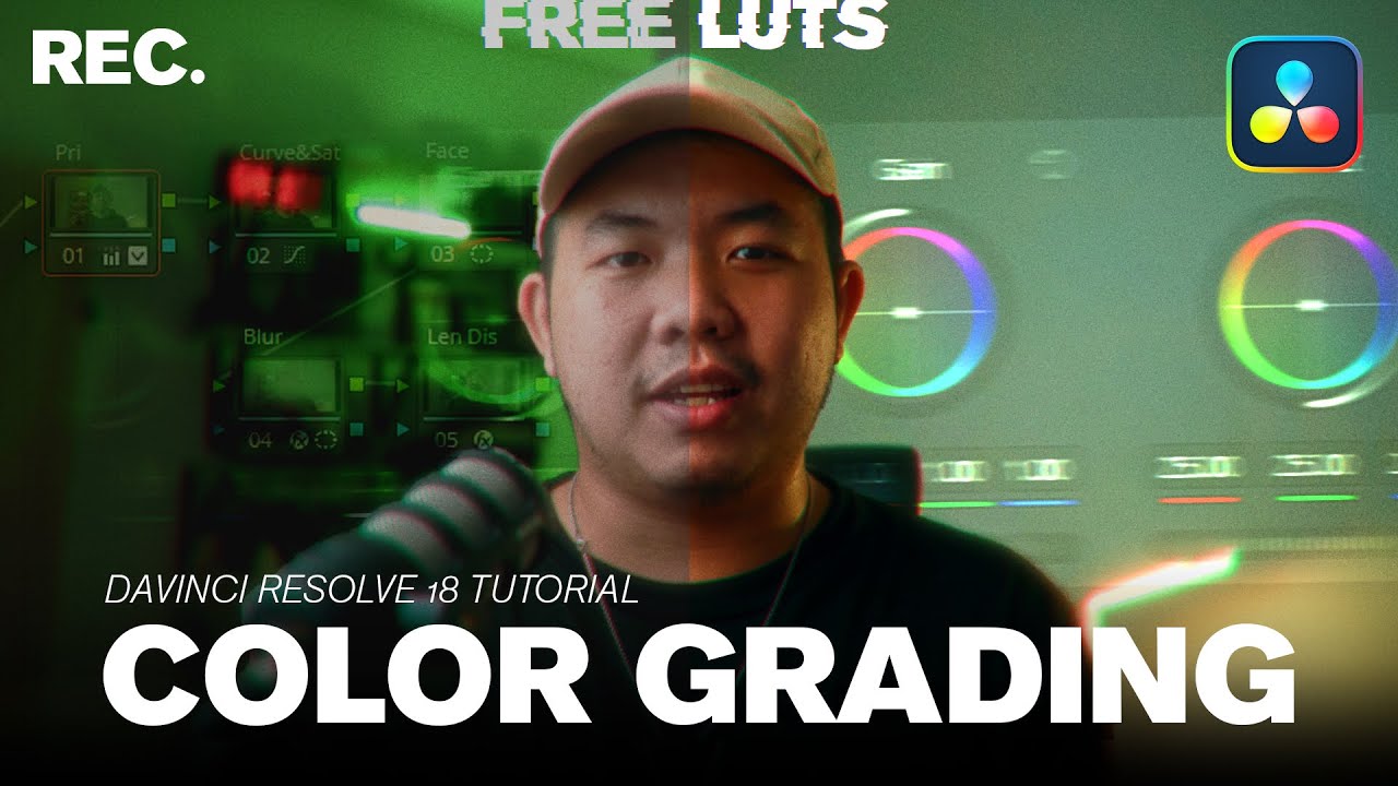 របៀបកែពណ៍លើ DaVinci Resolve 18
