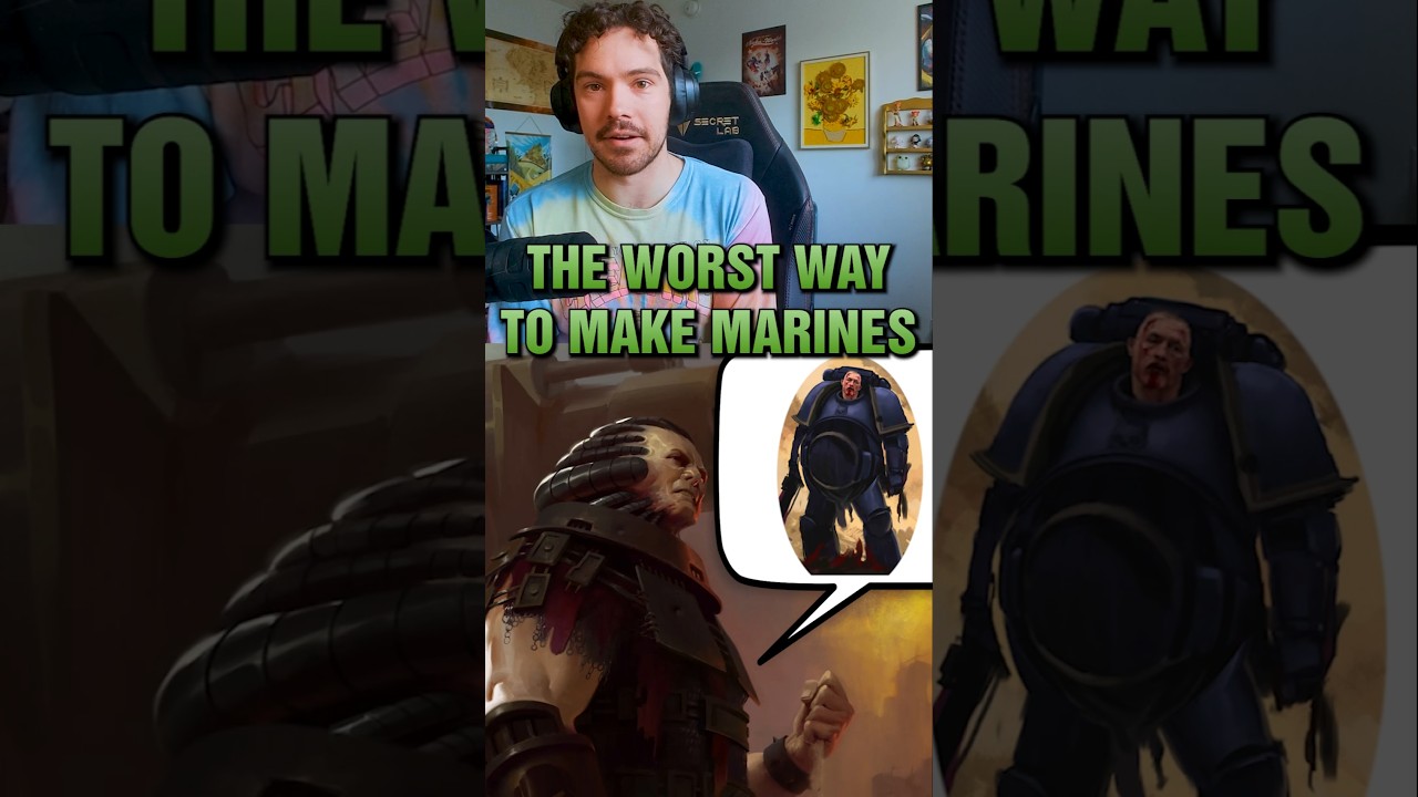 The Most Horrifying Space Marine Experiment in Warhammer 40K