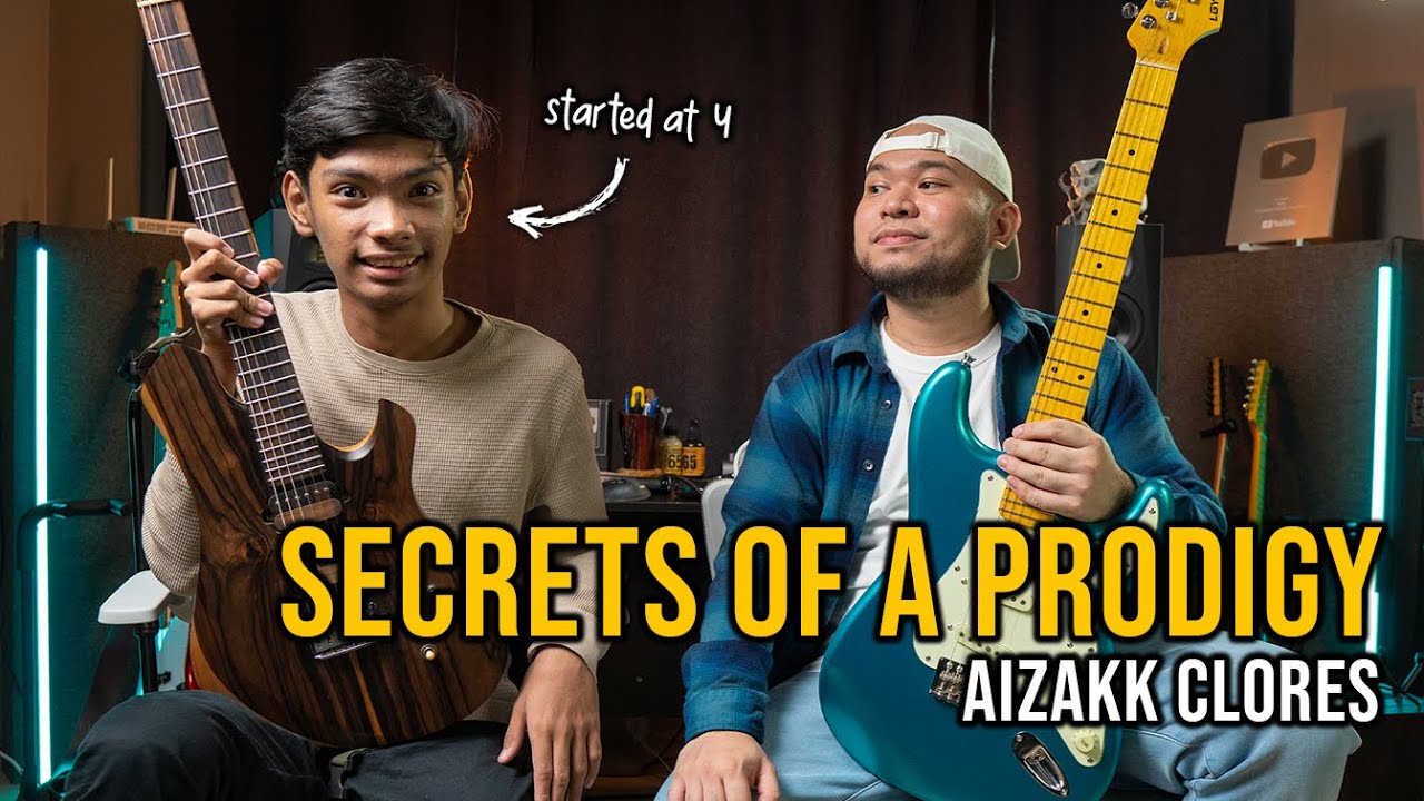 Secrets of a Guitar Prodigy | Aizakk Clores Backstory | Ligaya Guitars