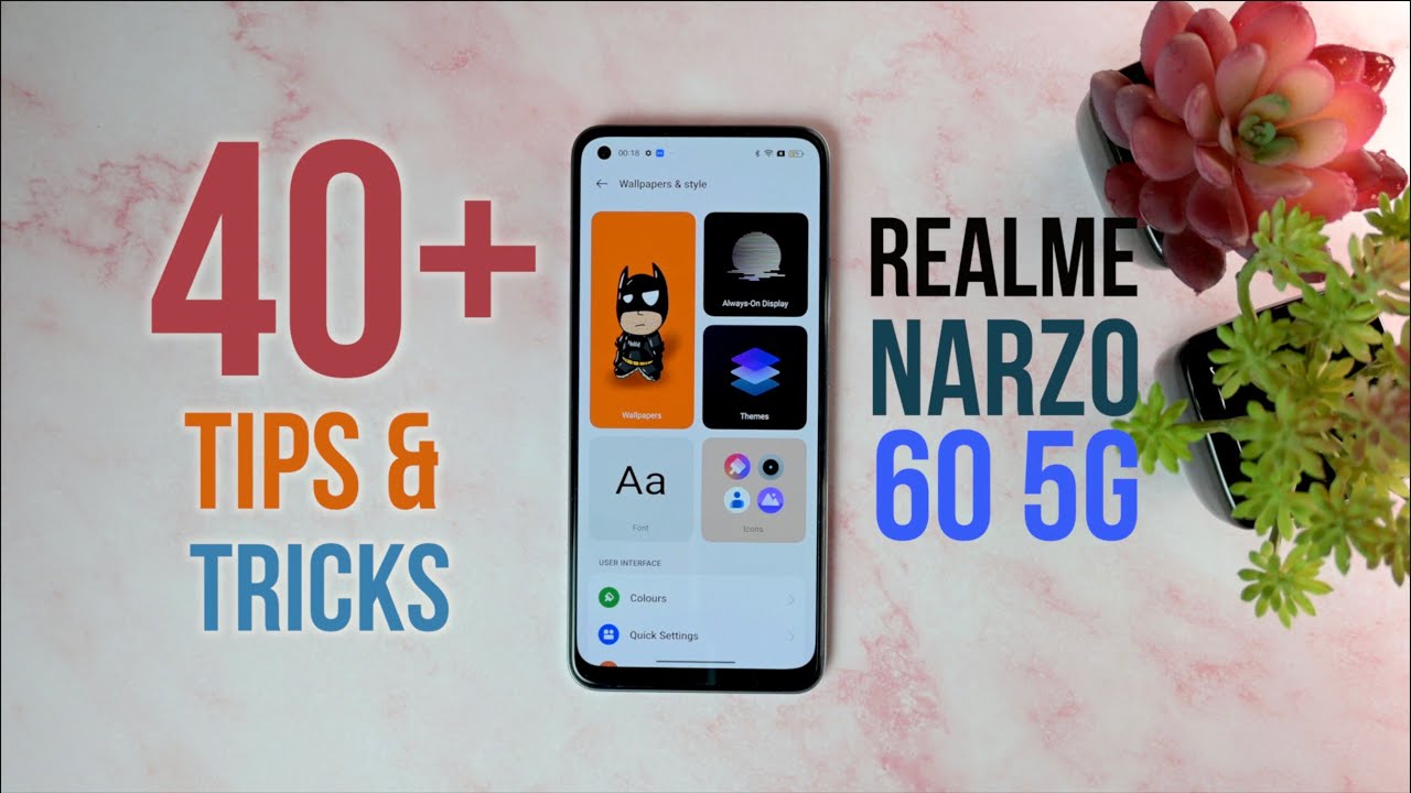 Realme Narzo 60 5G tips and tricks | 40+ Amazing features of Realme Narzo 60 5G