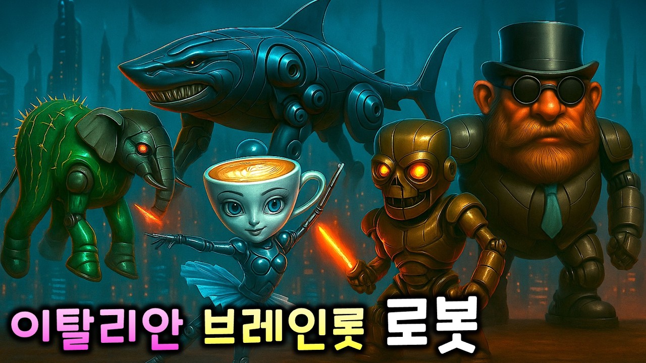이탈리안 브레인롯 로봇 에디션 공식 뮤직비디오